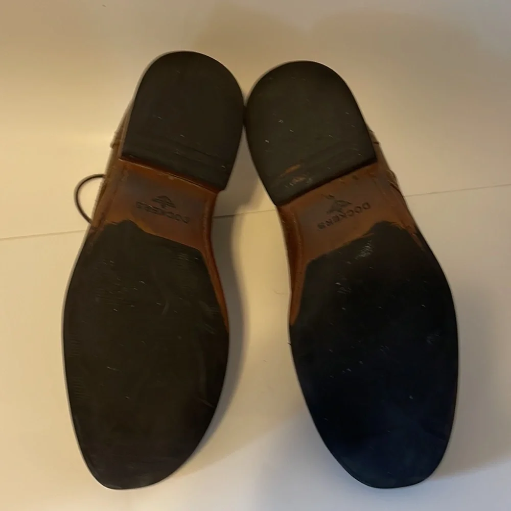 Dockers Men’s Brown Leather Chukka Boots (9.5)